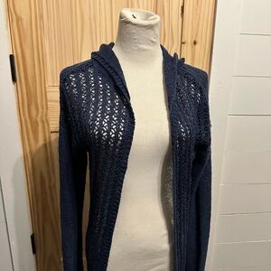 Navy Blue Women's Knit Sweater